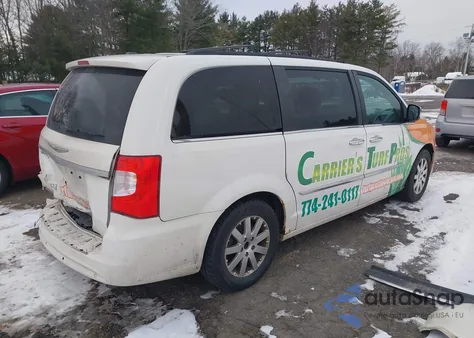 2012 Chrysler Town & Country Touring-L z USA, uszkodzony, nr VIN 2C4RC1CGXCR384022